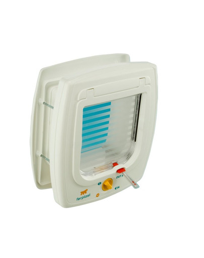 FERPLAST Dvierka pre mačky 7 biele 22.5 x 10.4 x 25.2 cm