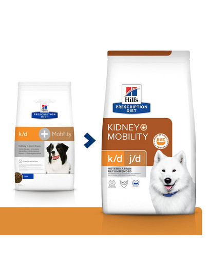 Hill's PRESCRIPTION DIET k/d + Mobility, suché krmivo pre psov 12 kg