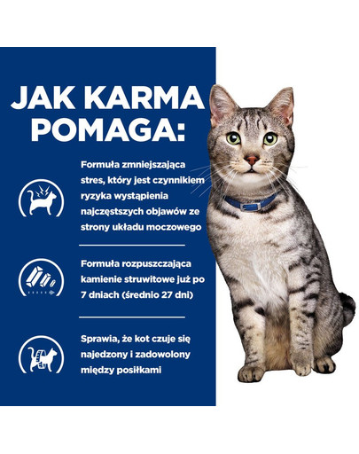 HILL'S Prescription Diet Feline c/d Urinary Stress + Metabolic 8 kg