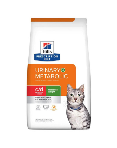 HILL'S Prescription Diet C/D Urinary Stress + Metabolic 3 kg