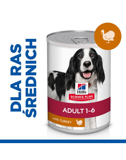 HILL'S Science Plan Canine Adult Turkey 370 g