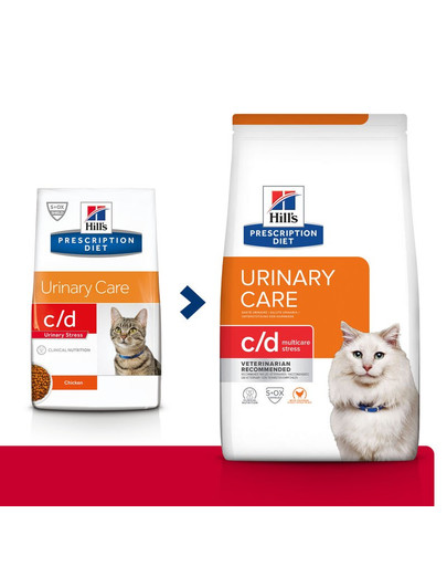 HILL'S Prescription Diet Feline c / d Multicare Urinary Stress 8 kg