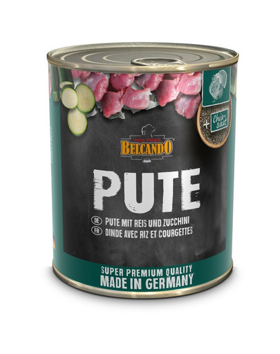 BELCANDO Morčacie s ryžou & cuketou 800 g