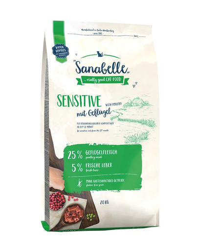 SANABELLE Sensitive hydina 2 kg