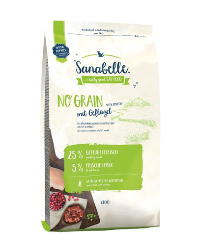 SANABELLE No grain hydina 2 kg
