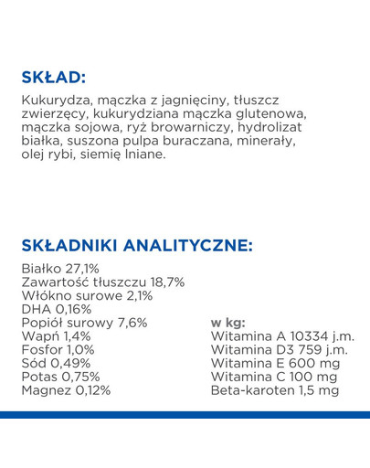 HILL'S Science Plan Puppy <1 Medium breed 14 kg s jahňacím a ryžou