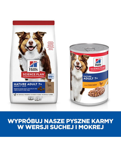 HILL'S Science Plan Canine Mature Adult Lamb&Rice New 14 kg