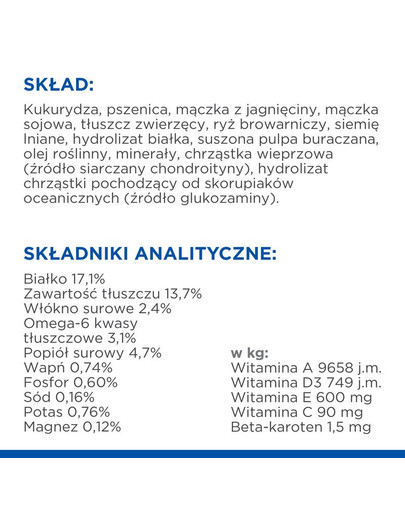 HILL'S Science Plan Canine Mature Adult Lamb&Rice New 14 kg