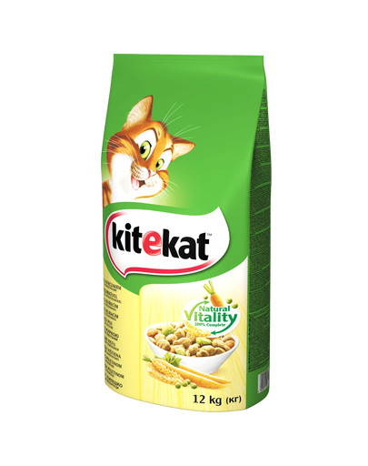 KITEKAT Kuracie a zelenina 12 kg