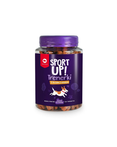 MACED SPORT UPTréneri s lososovým olejom pre psov 300g
