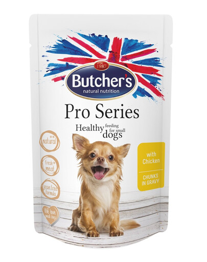 BUTCHER'S ProSeries Dog pre malé psy s kuracím 100 g
