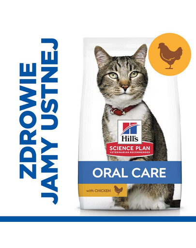 HILL'S Science Plan Cat Adult Dry Chicken Oral Care 7 kg