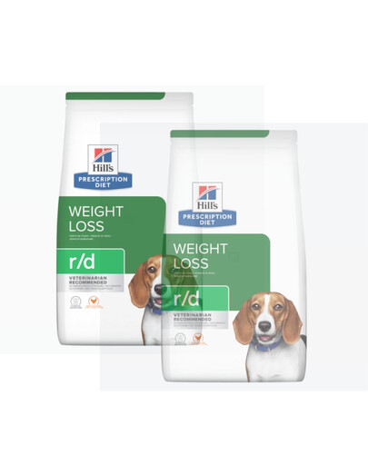 HILL'S Prescription Diet r/d Weight Reduction with Chicken Adult 2 x 10 kg