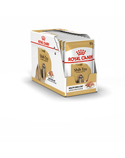 ROYAL CANIN Shih Tzu Adult Loaf 48 x 85 g kapsička v omáčke pre shih tzu