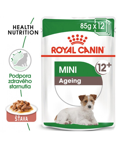 ROYAL CANIN Mini ageing 12+ 85g x48 kapsička pre staré malé psy