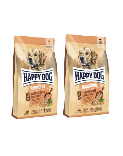 HAPPY DOG NaturCro Flocken Mixer 20 kg (2 x 10 kg)