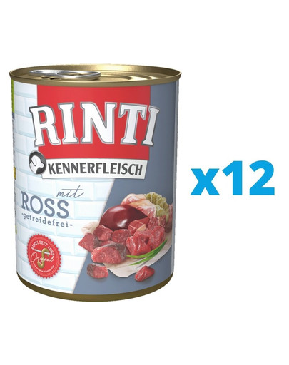 RINTI Kennerfleisch Horse 12 x 800 g