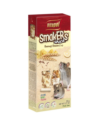 VITAPOL Smakers pre hlodavce-sérové ​​2 ks