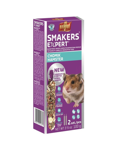 VITAPOL Smakers Expert pre škrečka 2ks/100g