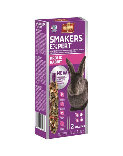 VITAPOL Smakers Expert pre králika 2ks/100g