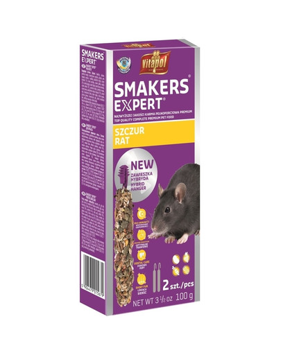 VITAPOL Smakers Expert pre potkana 2ks/100g