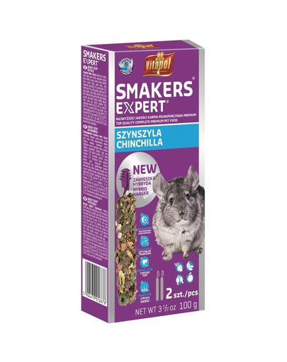 VITAPOL Smakers Expert pre činčily 2ks