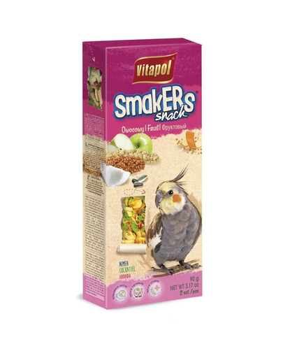 VITAPOL Smakers pre andulky - ovocné 2 ks bal. 90 g