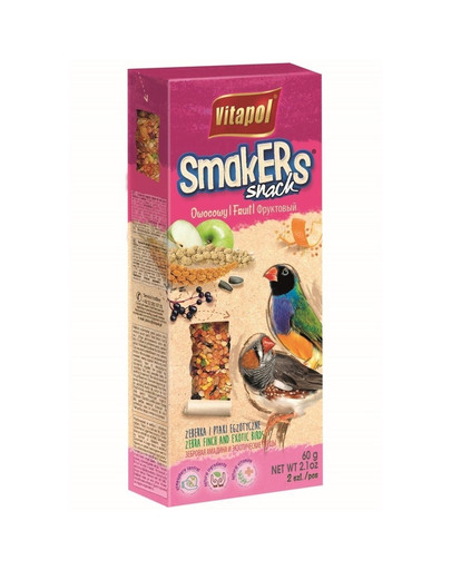 VITAPOL Smakers pre zebričky - ovocné