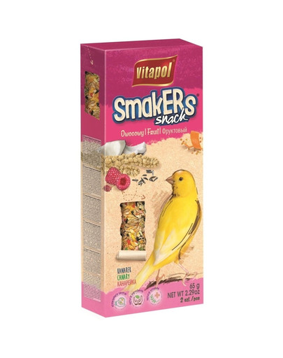 Vitapol kanár, 2 klasy, ovocie 60 g
