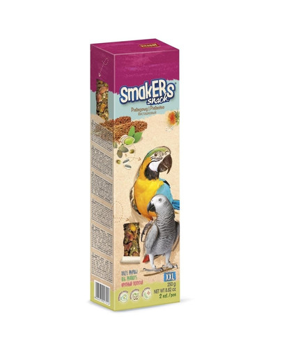 VITAPOL Smakers XXL s pistáciami pre veľké papagáje 250 g