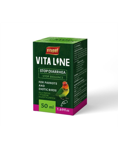 VITAPOL Zastavte hnačku u exotických vtákov 50ml