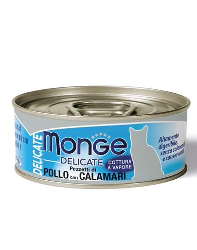 MONGE Delicate Kura a kalamáre 80 g