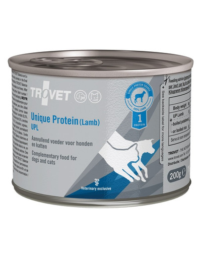 TROVET Unique Protein Lamb UPL 6x200 g