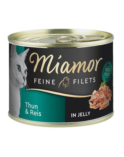 MIAMOR Feline Filets Tuniak a ryža v želé 185 g