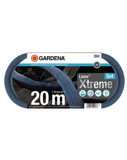 GARDENA Wąż tekstylny Liano Xtreme 20 m zestaw