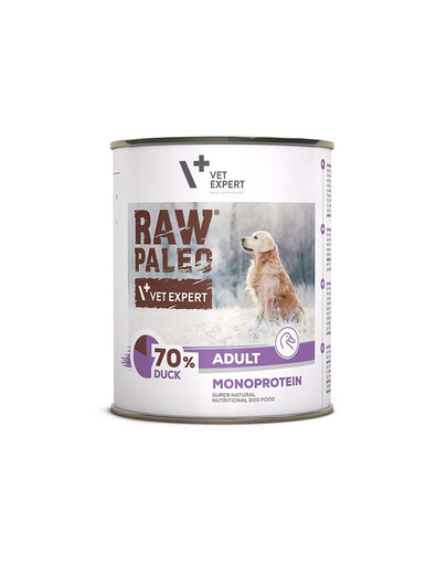 VETEXPERT Raw Paleo Duck Adult 800g