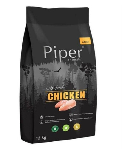 PIPER Krmivo pre psov s kuracím mäsom 12 kg