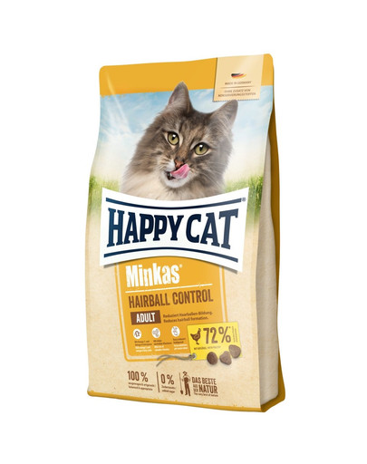 HAPPY CAT Minkas Hairball Control Kuracie 4 kg