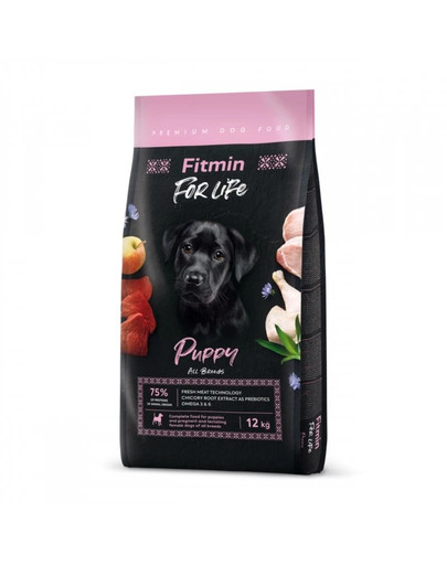FITMIN Dog For Life Puppy 12 kg krmivo pre šteniatka