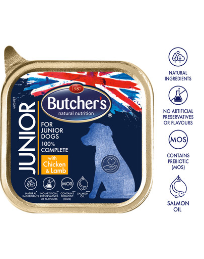 BUTCHER'S Gastronomia Junior kuracia paštéta 150 g