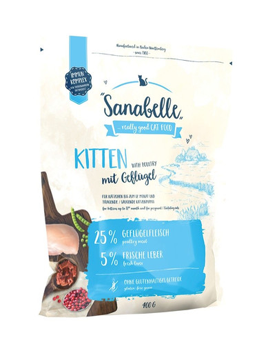 SANABELLE Kitten hydina 400 g