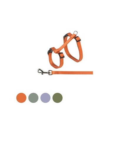 TRIXIE Postroj s vodítkom pre mačku, mix farieb