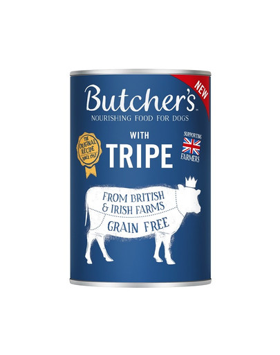 BUTCHER'S Original Tripe Mix s hovädzím bachorom 400g