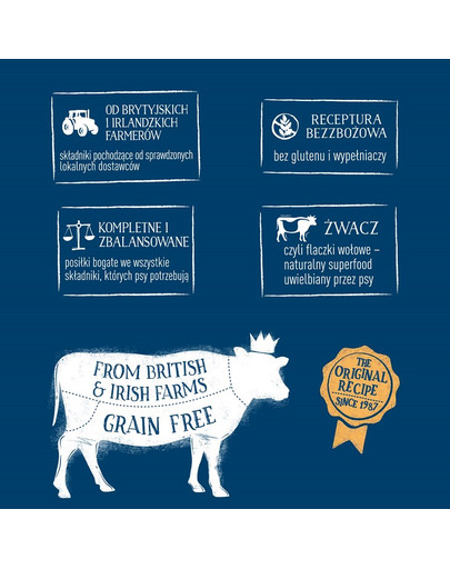 BUTCHER'S Original Tripe Mix s hovädzím bachorom 400g