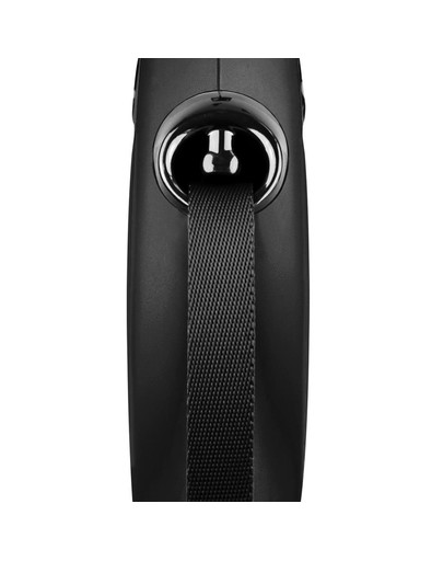 FLEXI Vodítko automatické New Classic L Pásik 8 m Black