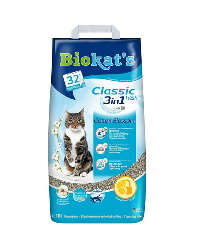 BIOKAT'S Classic 3v1 Fresh cotton blossom 10 l
