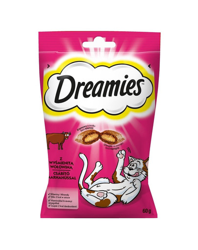 Dreamies Dreamies s hovädzím mäsom 0.06 kg