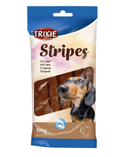 TRIXIE Stripes light jahňacie pásky 10 ks / 100 g