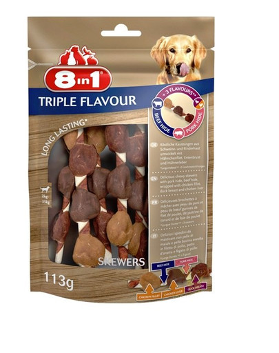 8IN1 Triple Flavour Skewers 6 ks