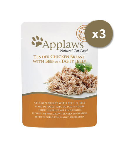 APPLAWS Cat Pouch Multipack 12 x 70 g